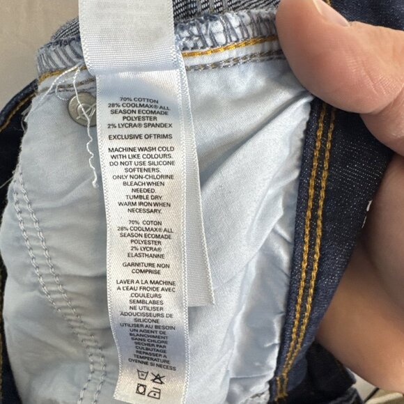 DUER L2X Performance Slim Fit Jeans Men’s 32x32 Dark Wash Stretch Denim - Picture 9 of 9